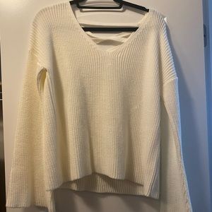 Top Shop Criss Cross Sweater